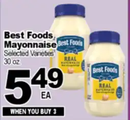 Superior Grocers Best Foods Mayonnaise offer