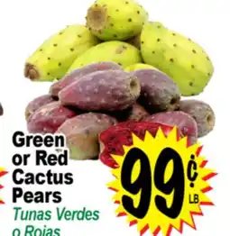Superior Grocers Green or Red Cactus Pears offer