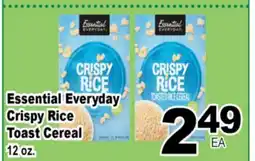 Superior Grocers Essential Everyday Crispy Rice Toast Cereal offer