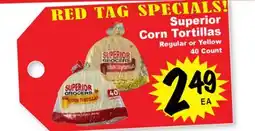 Superior Grocers Superior Corn Tortillas offer