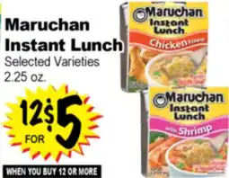 Superior Grocers Maruchan Instant Lunch offer