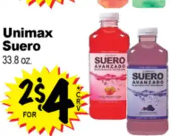 Superior Grocers Unimax Suero offer