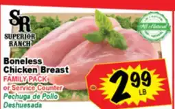 Superior Grocers Boneless Chicken Breast offer