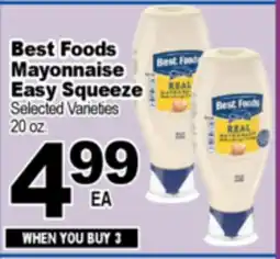 Superior Grocers Best Foods Mayonnaise Easy Squeeze offer