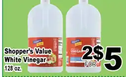 Superior Grocers Shopper's Value White Vinegar offer