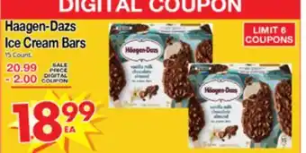 Superior Grocers Haagen-Dazs Ice Cream Bars offer