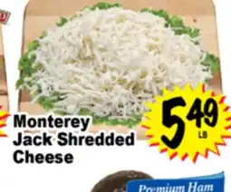 Superior Grocers Monterey Jack Shredded Cheese offer