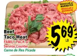 Superior Grocers Beef Taco Meat offer