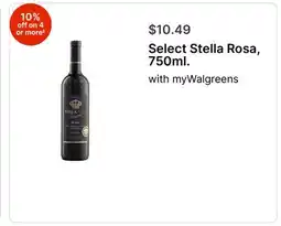 Walgreens Select Stella Rosa, 750ml offer