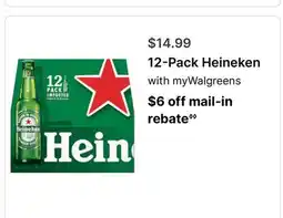 Walgreens 12-Pack Heineken offer