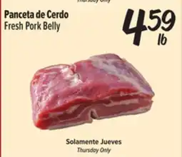 El Super Fresh Fresh Pork Belly offer