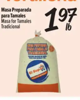 El Super Fresh Masa for Tamales Tradicional offer