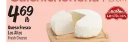 El Super Fresh Los Altos Fresh Cheese offer