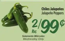 El Super Fresh Jalapeño Peppers offer