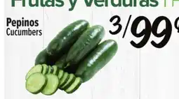 El Super Fresh Cucumbers offer