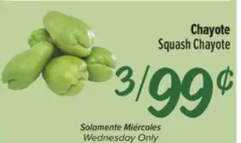 El Super Fresh Squash Chayote offer