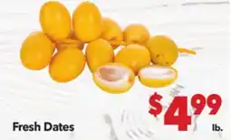 Vallarta Supermarkets Fresh Dates offer