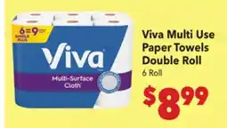 Vallarta Supermarkets Viva Multi Use Paper Towels offer