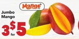 Vallarta Supermarkets Jumbo Mango offer