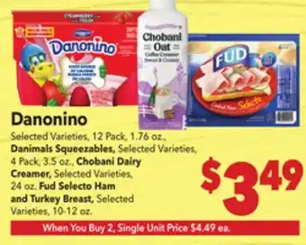 Vallarta Supermarkets Danonino offer