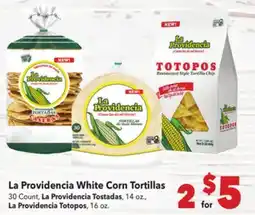 Vallarta Supermarkets La Providencia White Corn Tortillas offer