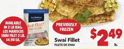 Vallarta Supermarkets Swai Fillet / FILETE DE SWAI offer