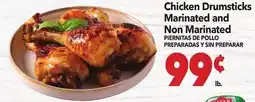 Vallarta Supermarkets Chicken Drumsticks Marinated and Non Marinated / PIERNITAS DE POLLO PREPARADAS Y SIN PREPARAR offer