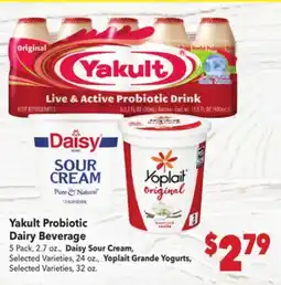 Vallarta Supermarkets Yakult Probiotic Dairy Beverage offer