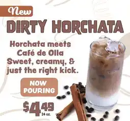 Vallarta Supermarkets DIRTY HORCHATA offer