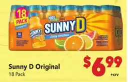 Vallarta Supermarkets Sunny D Original offer