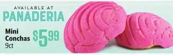 Vallarta Supermarkets Mini Conchas offer