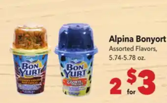 Vallarta Supermarkets Alpina Bonyort offer