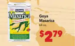 Vallarta Supermarkets Goya Masarica offer