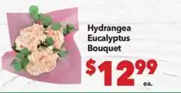 Vallarta Supermarkets Hydrangea Eucalyptus Bouquet offer