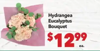 Vallarta Supermarkets Hydrangea Eucalyptus Bouquet offer