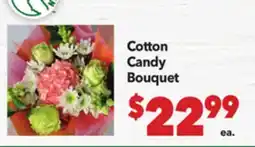 Vallarta Supermarkets Cotton Candy Bouquet offer