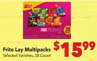 Vallarta Supermarkets Frito Lay Multipacks offer