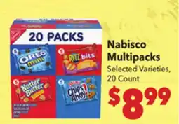 Vallarta Supermarkets Nabisco Multipacks offer
