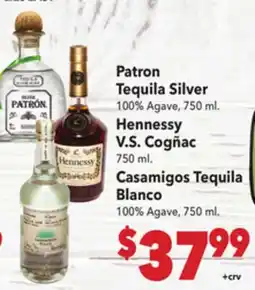 Vallarta Supermarkets Patron Tequila Silver offer