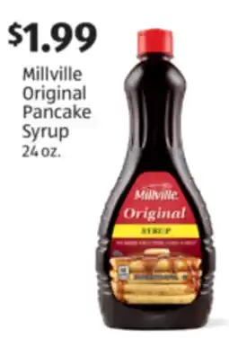 Aldi Millville Original Pancake Syrup offer