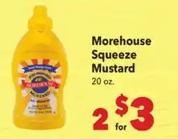 Vallarta Supermarkets Morehouse Squeeze Mustard offer