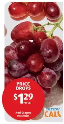 Aldi Red Grapes offer