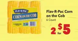Vallarta Supermarkets Flav-R-Pac Corn on the Cob offer