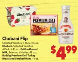 Vallarta Supermarkets Chobani Flip offer