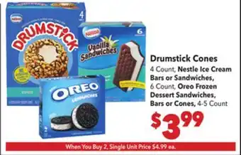Vallarta Supermarkets Drumstick Cones offer