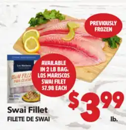 Vallarta Supermarkets Swai Fillet / FILETE DE SWAI offer