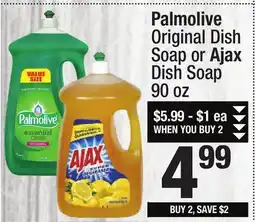 Super King Markets Palmolive Original Dish Soap or Ajax Dish Soap offer