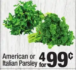 Super King Markets American or Italian Parsley offer