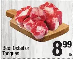 Super King Markets Beef Oxtail or Tongues offer