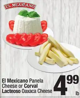 Super King Markets El Mexicano Panela Cheese or Corval Lacteoso Oaxaca Cheese offer
